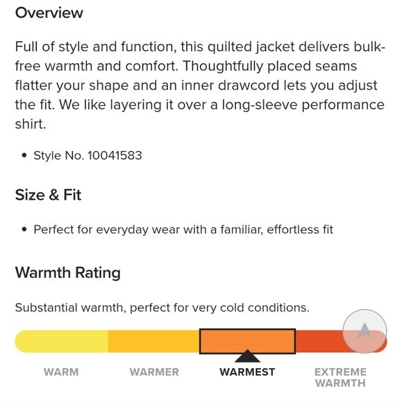 Women's Brown Quilted Ariat Jacket - Picture 6 of 7